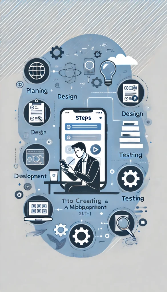 Étapes de la création d'une application mobile chez BLT-1