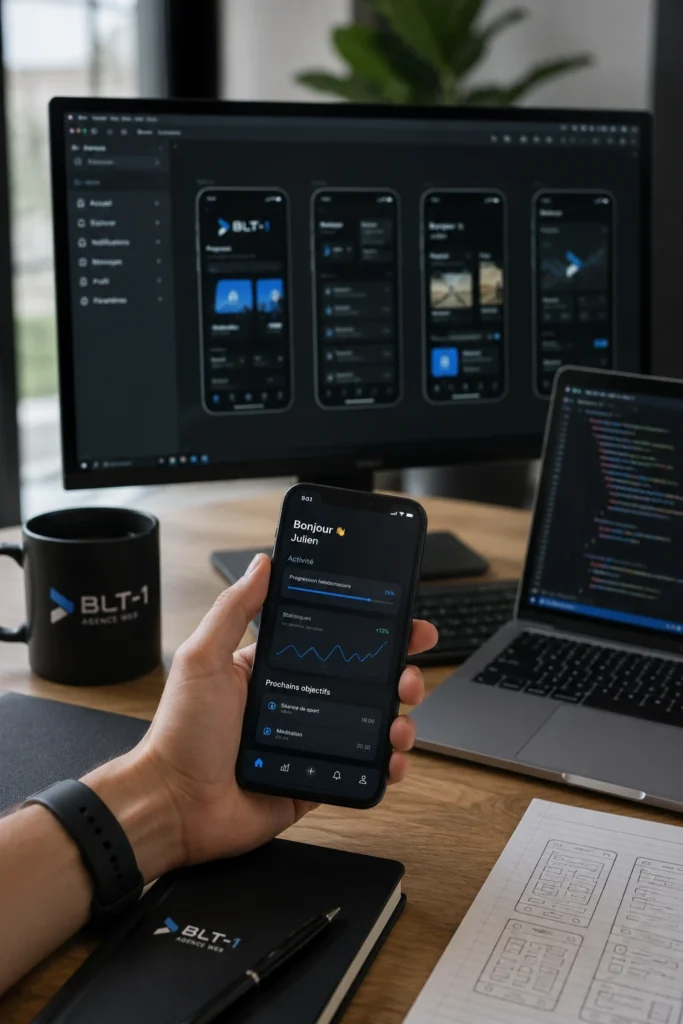 Agence web pour la création d'applications mobiles