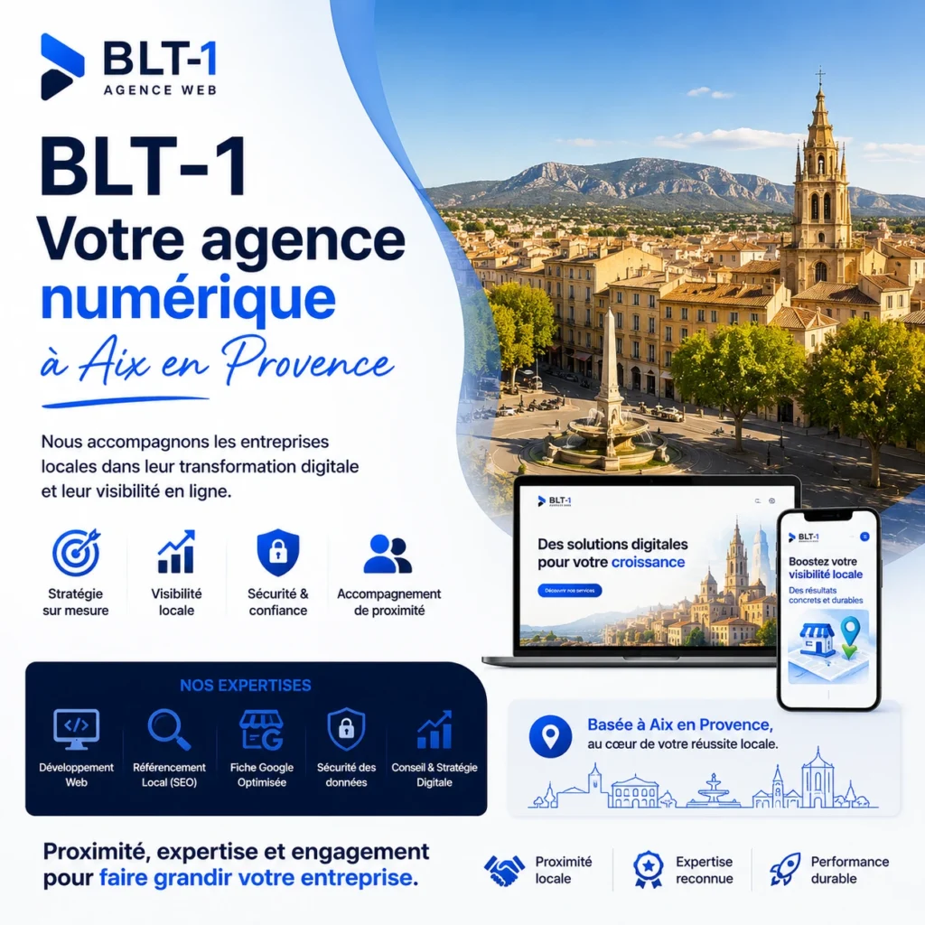 A propos 1 A propos de votre Agence Web BLT-1