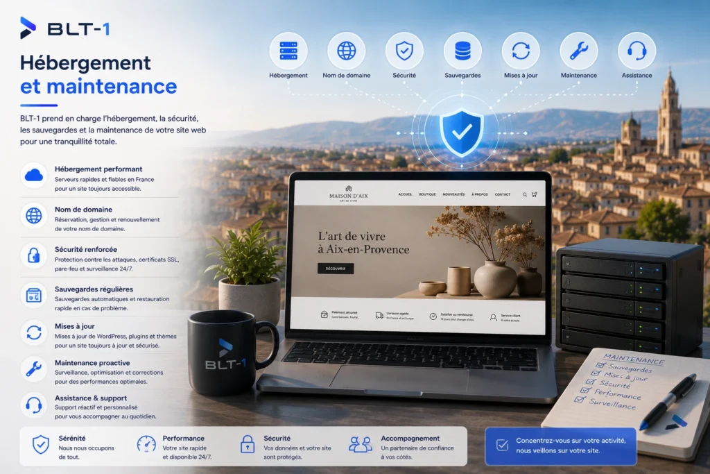 Hébergement et maintenance