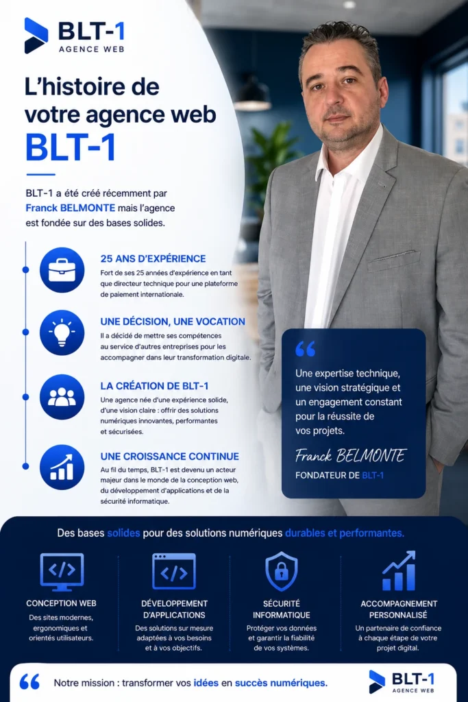 A propos 2 L'histoire de votre agence web BLT-1