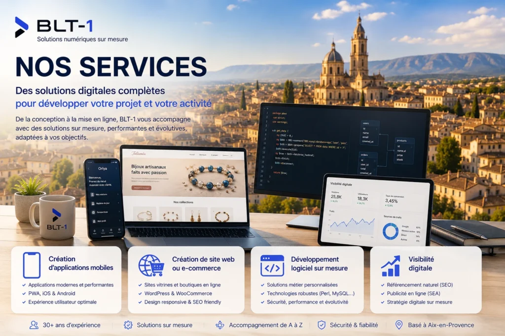 les services de l agence web blt 1