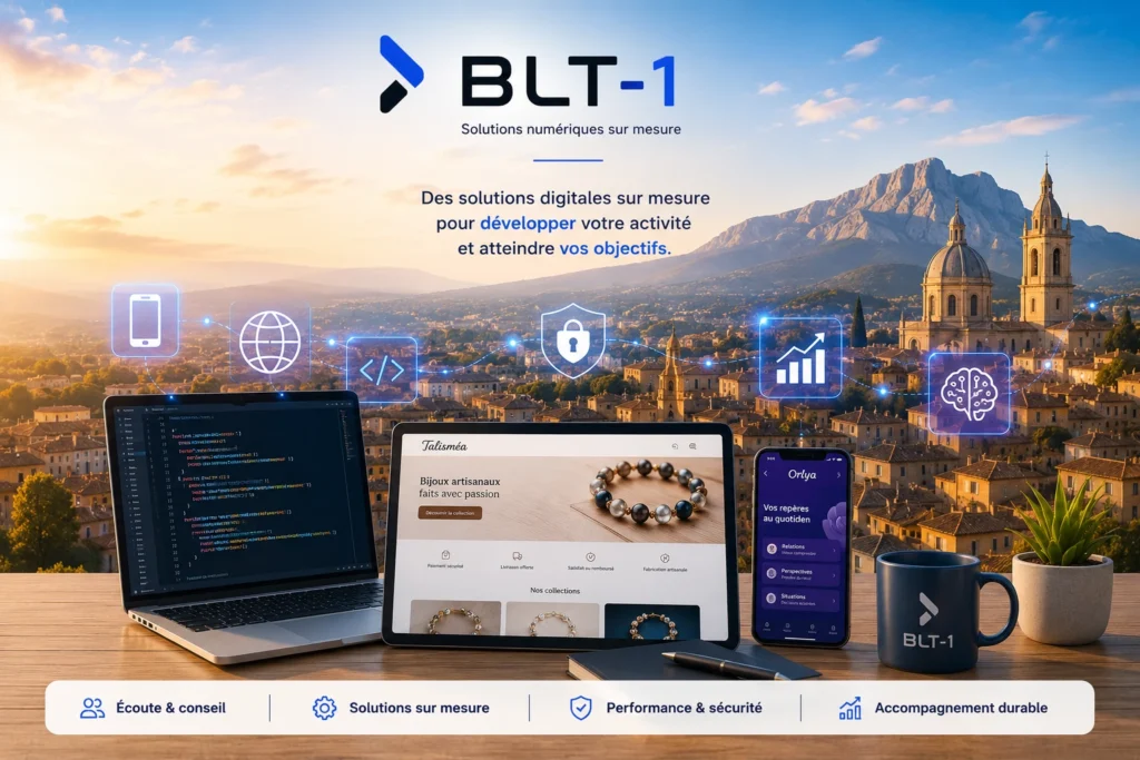 Derrière chaque projet de notre agence web BLT-1