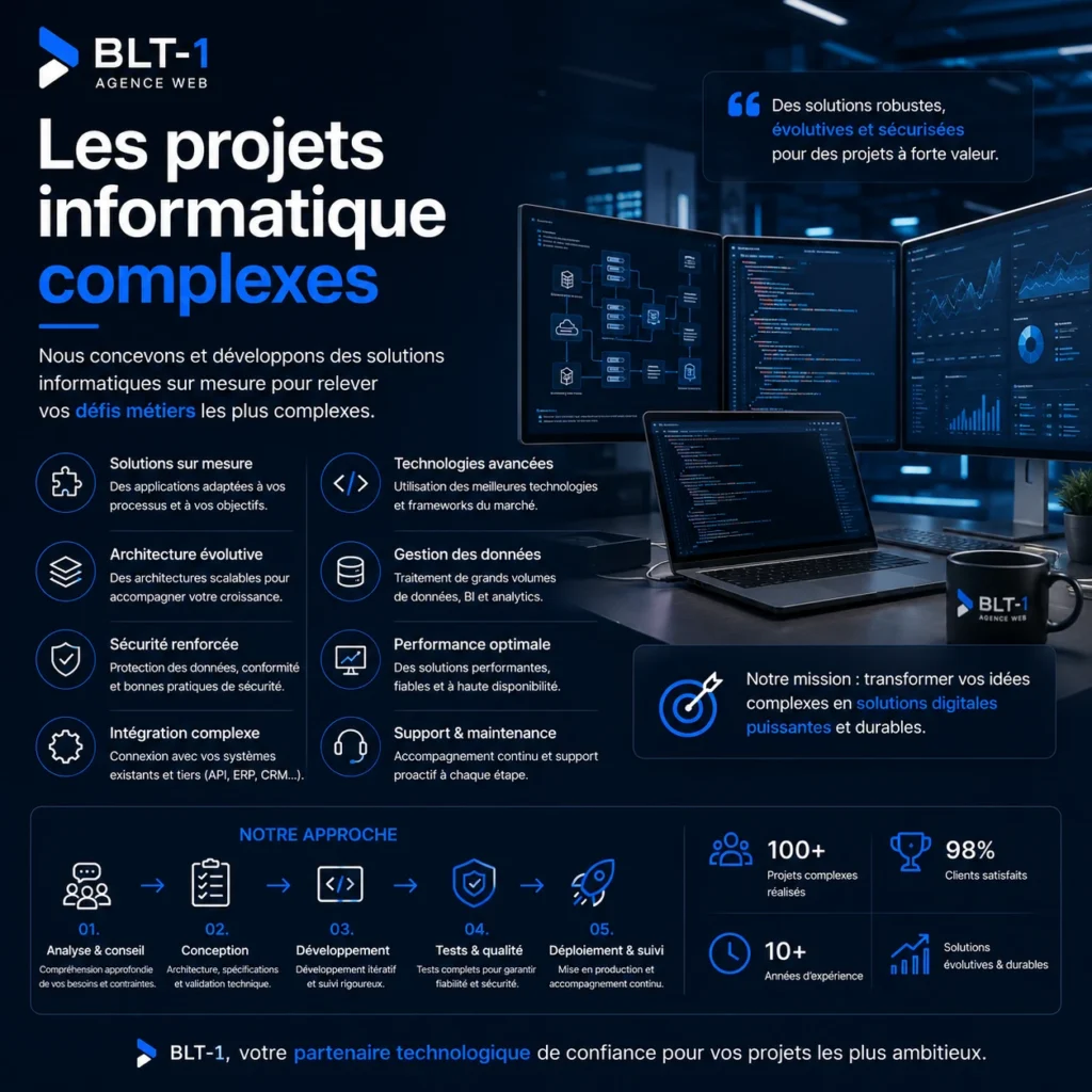 Les projets informatiques complexes