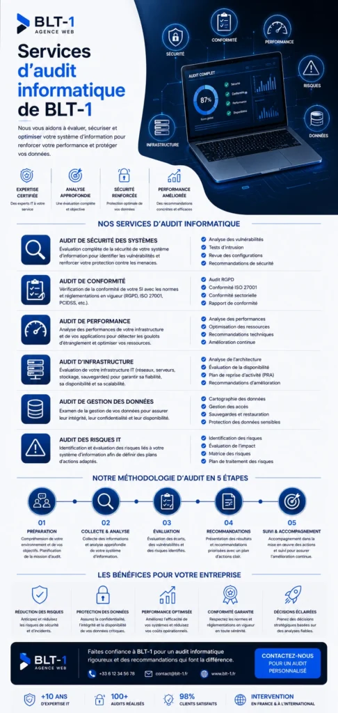 Services d'audit informatique de BLT-1