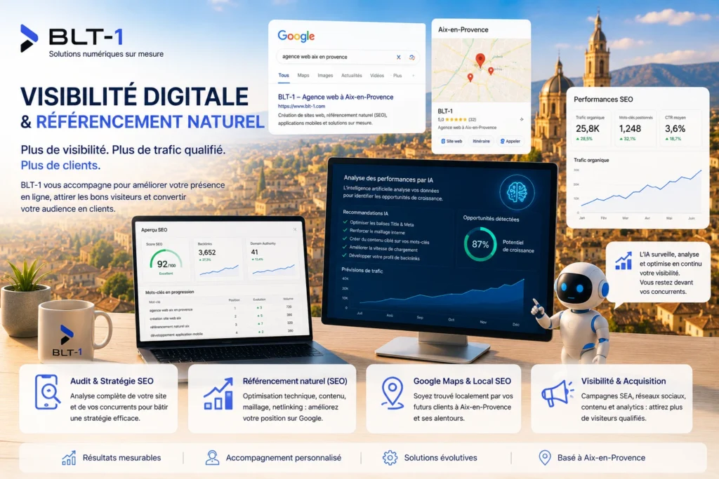 Visibilité digitale et référencement naturel
